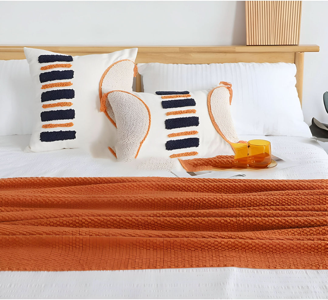 Lisslune | KNITCOVE – Stylish knit fleece blanket