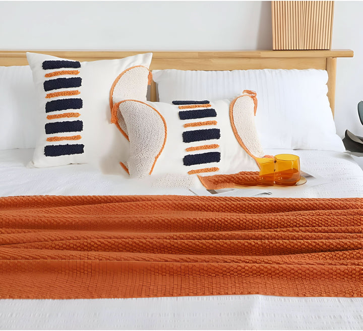 Lisslune | KNITCOVE – Stylish knit fleece blanket