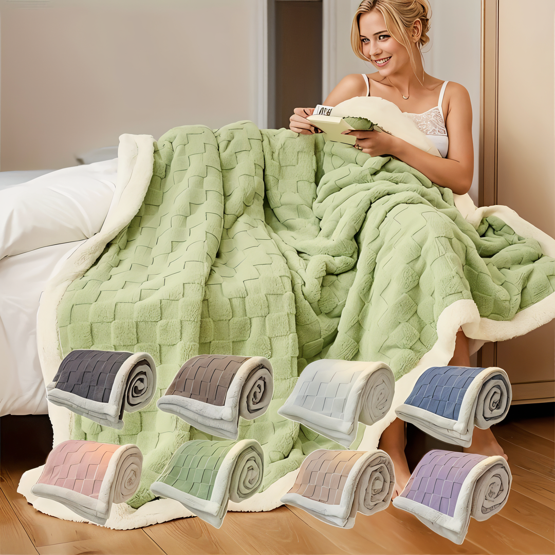 Lisslune | WINTERLOFT – Reversible Fleece Blanket