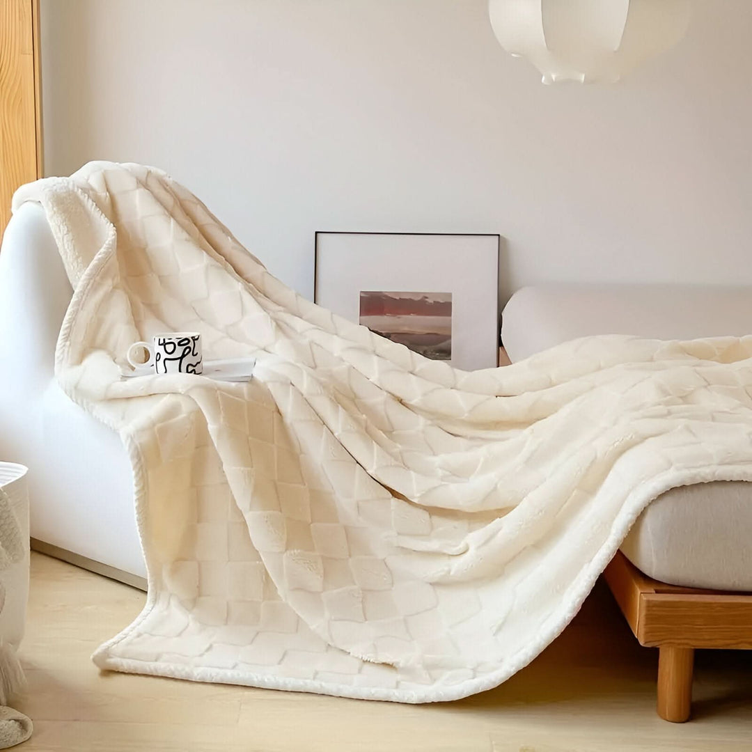 Lisslune | WINTERLOFT – Reversible Fleece Blanket