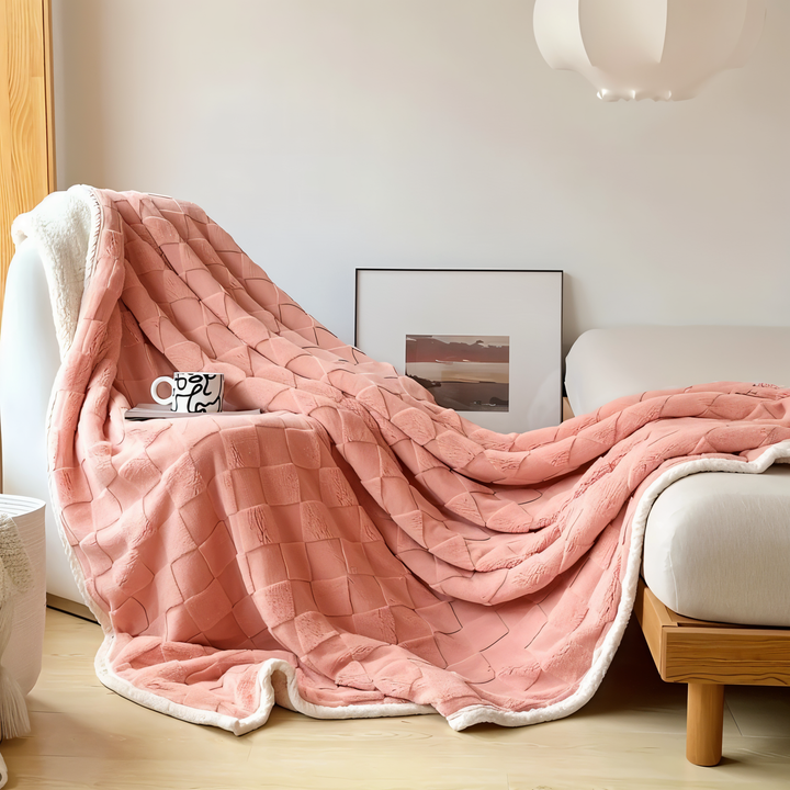 Lisslune | WINTERLOFT – Reversible Fleece Blanket