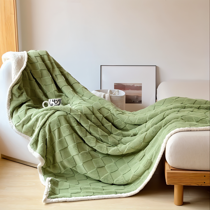 Lisslune | WINTERLOFT – Reversible Fleece Blanket