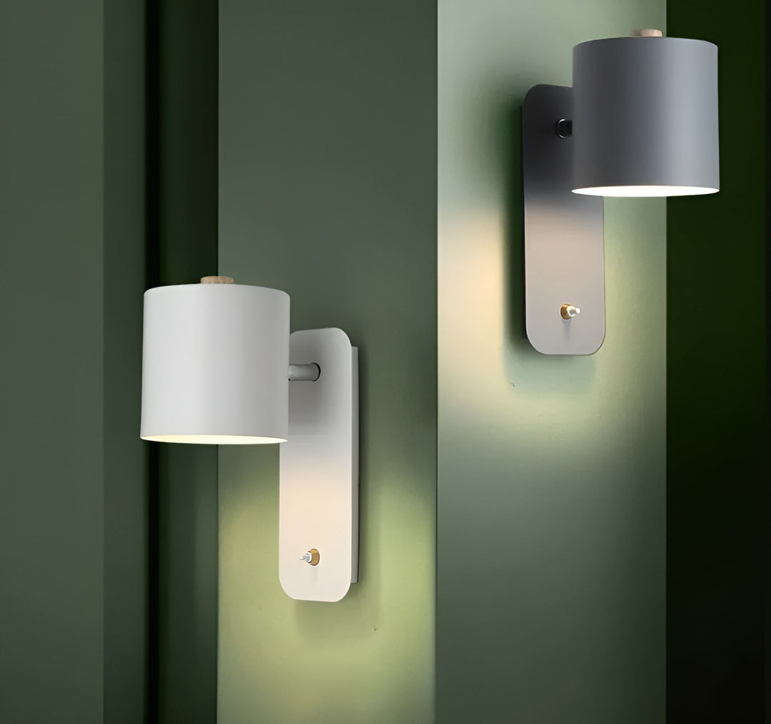 Lisslune | EasyPush WallLight - Rotatable Mini Cylinder LED Lamp