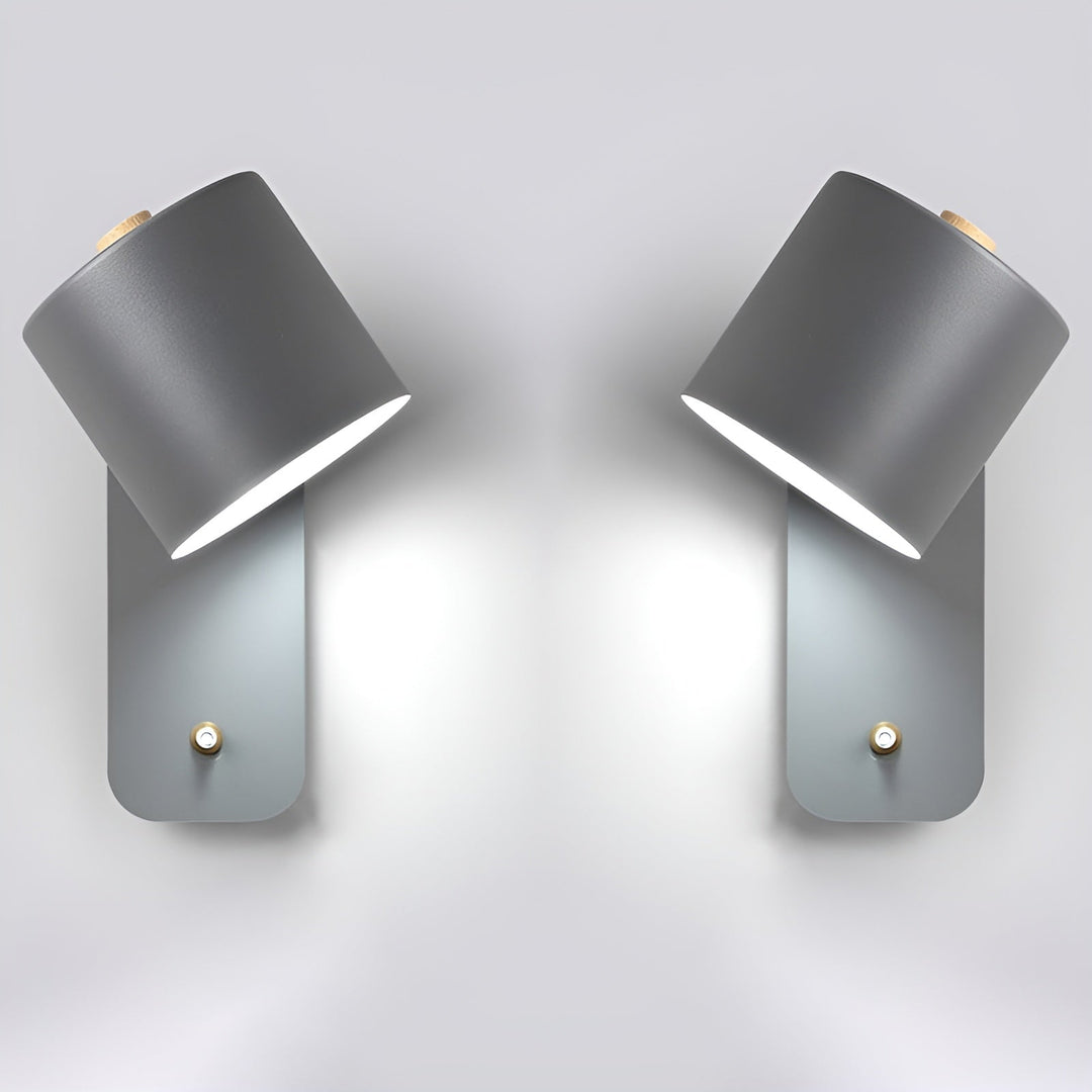 Lisslune | EasyPush WallLight - Rotatable Mini Cylinder LED Lamp