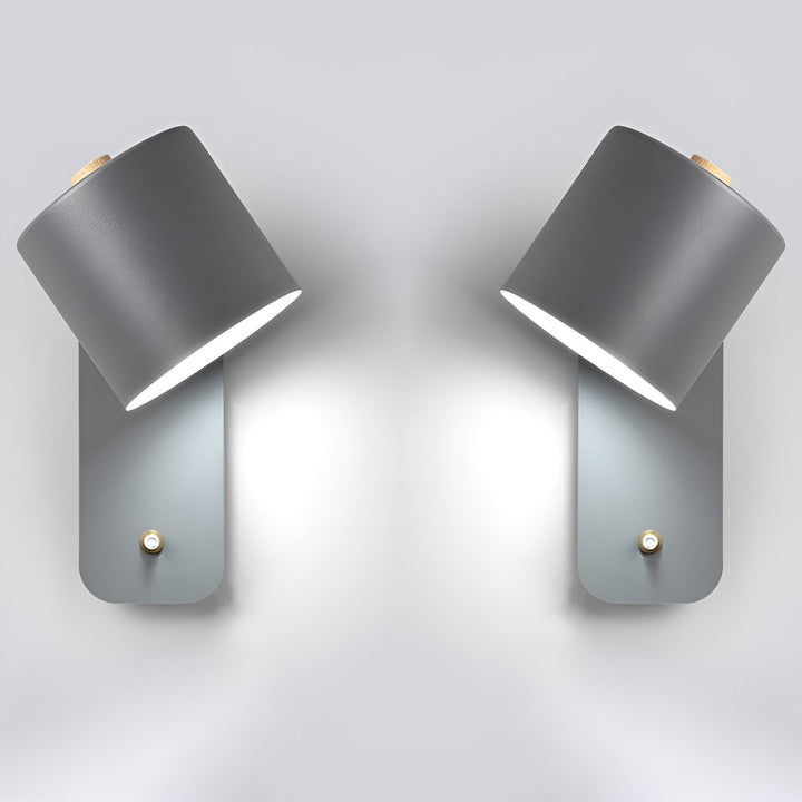 Lisslune | EasyPush WallLight - Rotatable Mini Cylinder LED Lamp
