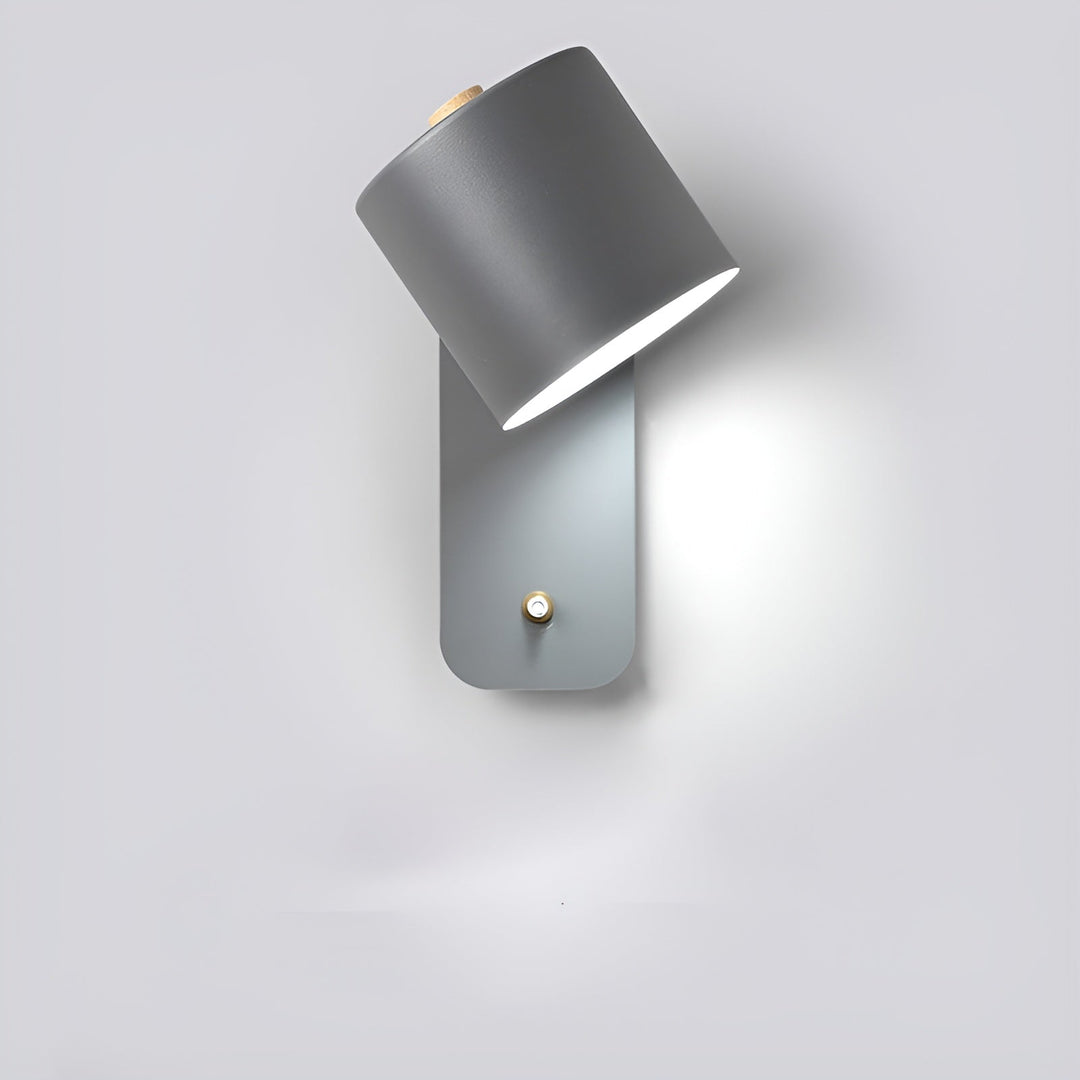Lisslune | EasyPush WallLight - Rotatable Mini Cylinder LED Lamp