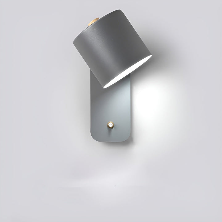 Lisslune | EasyPush WallLight - Rotatable Mini Cylinder LED Lamp