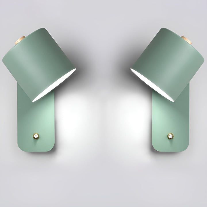 Lisslune | EasyPush WallLight - Rotatable Mini Cylinder LED Lamp