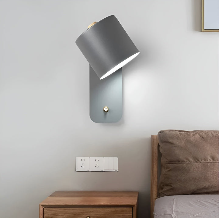 Lisslune | EasyPush WallLight - Rotatable Mini Cylinder LED Lamp
