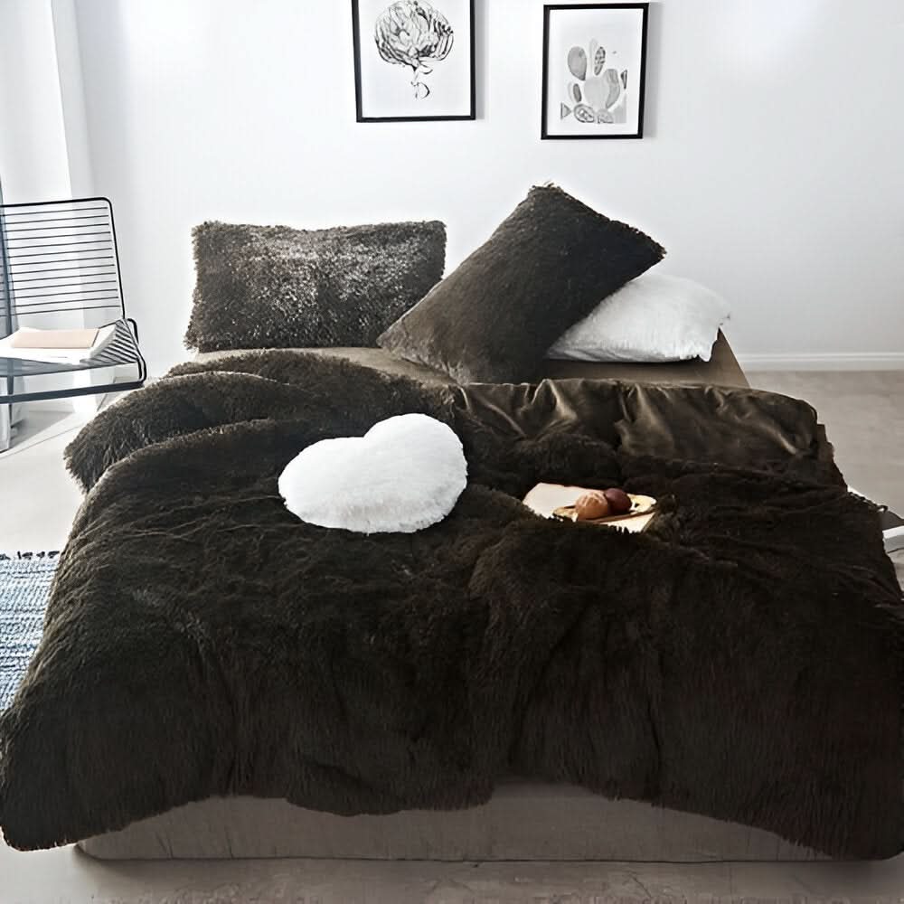 Lisslune | FLUFFUREST – Plush Fleece Bedding Set
