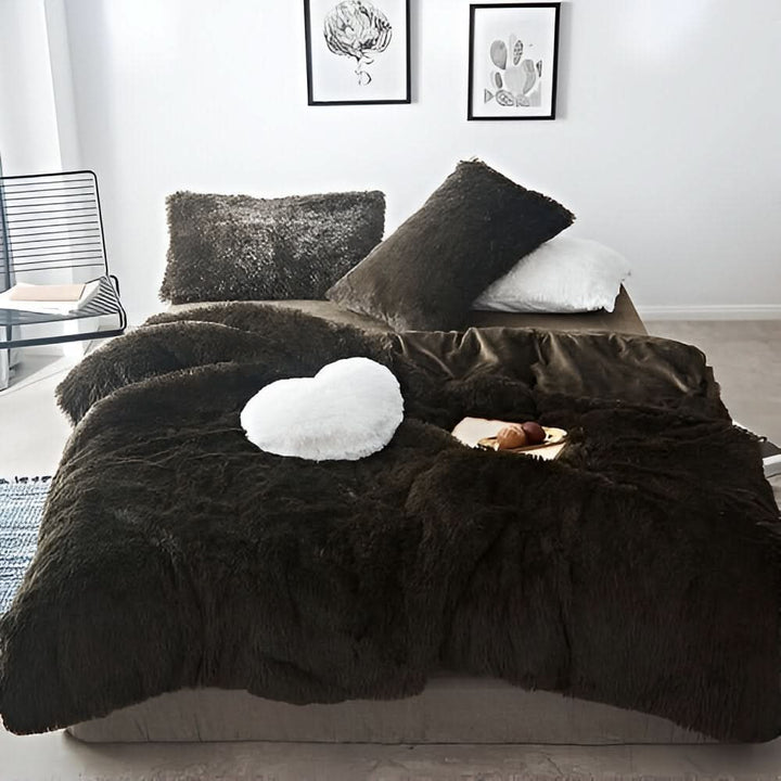 Lisslune | FLUFFUREST – Plush Fleece Bedding Set