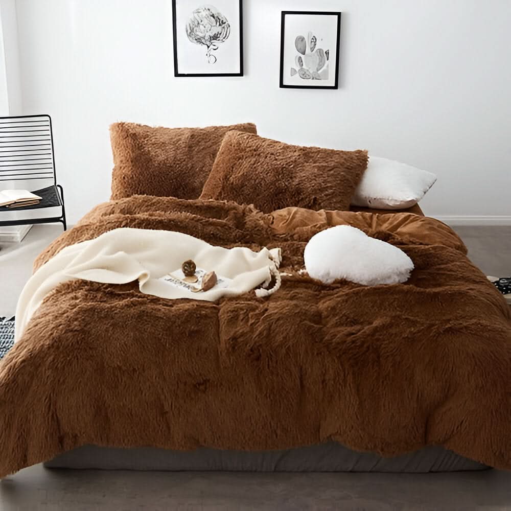 Lisslune | FLUFFUREST – Plush Fleece Bedding Set