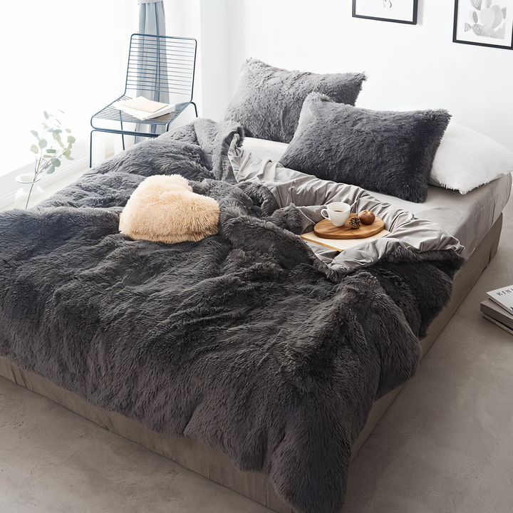 Lisslune | FLUFFUREST – Plush Fleece Bedding Set