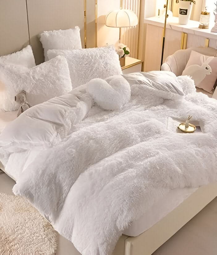 Lisslune | FLUFFUREST – Plush Fleece Bedding Set