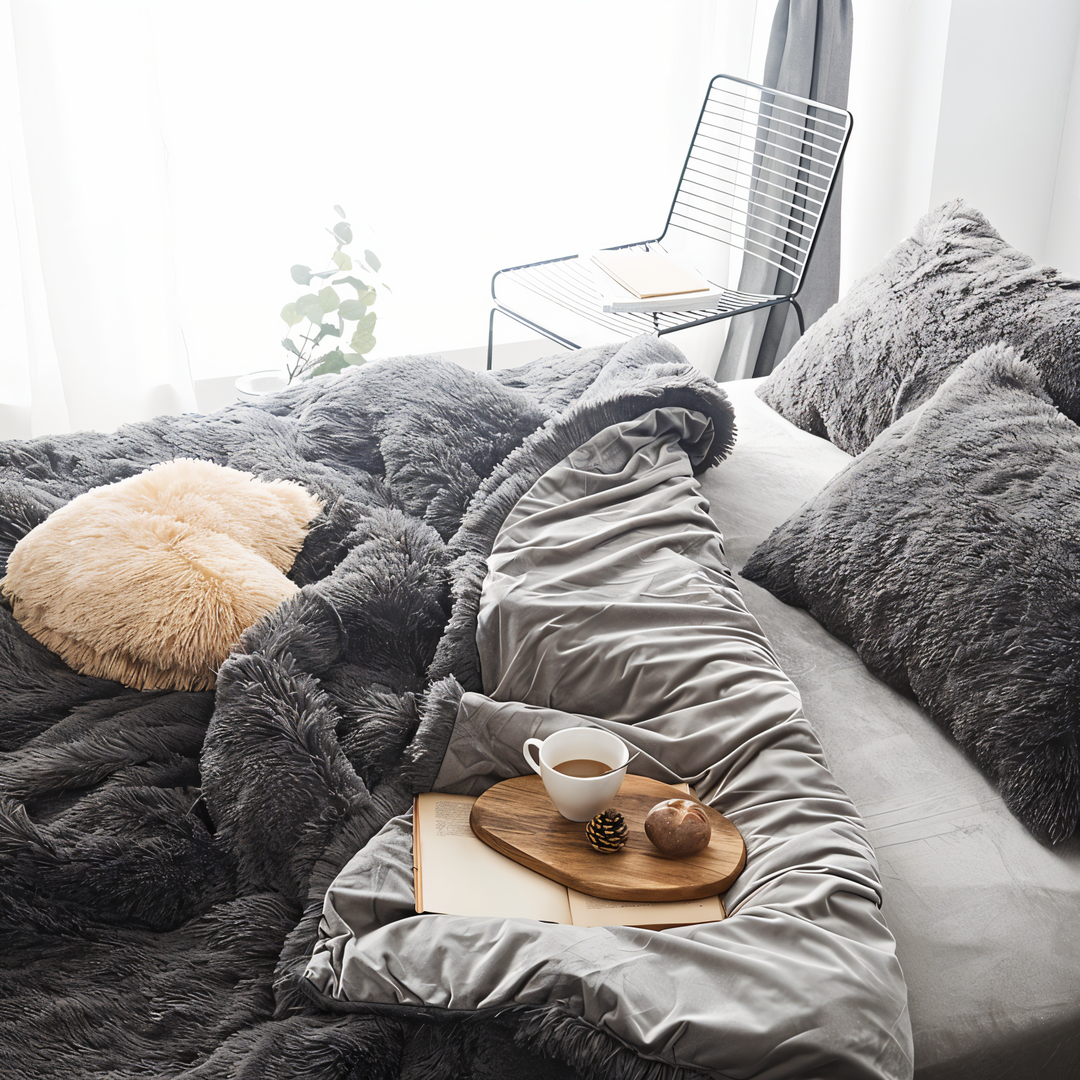 Lisslune | FLUFFUREST – Plush Fleece Bedding Set