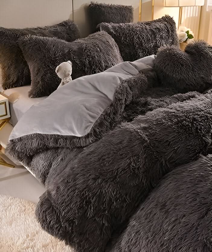 Lisslune | FLUFFUREST – Plush Fleece Bedding Set