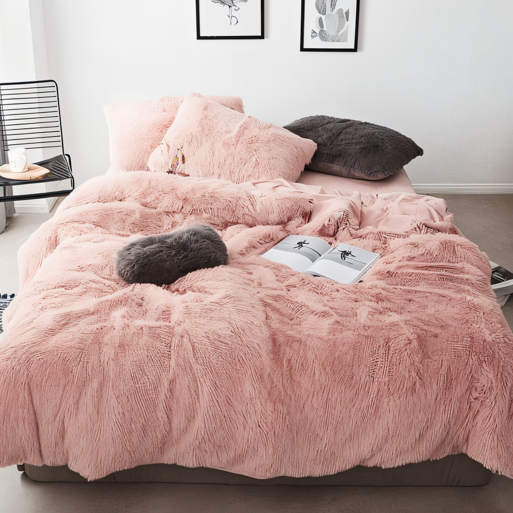 Lisslune | FLUFFUREST – Plush Fleece Bedding Set