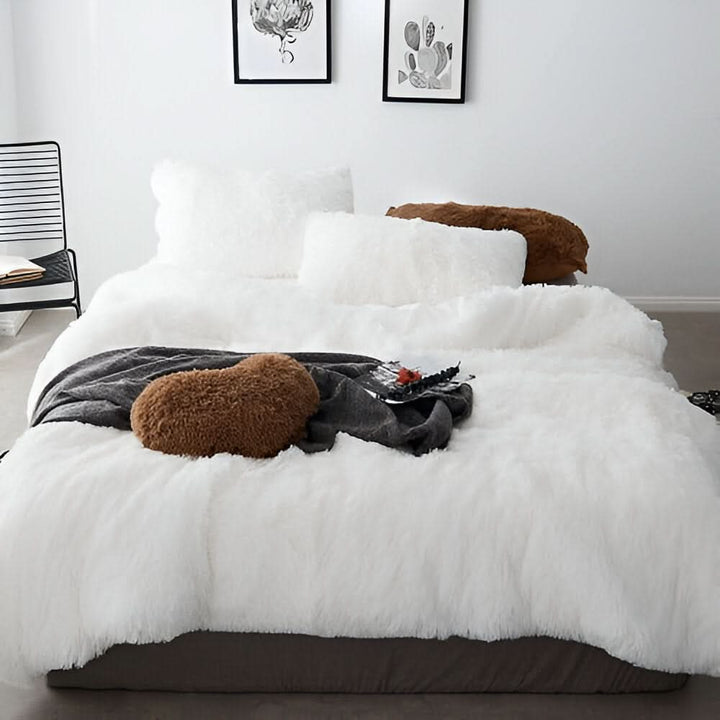Lisslune | FLUFFUREST – Plush Fleece Bedding Set