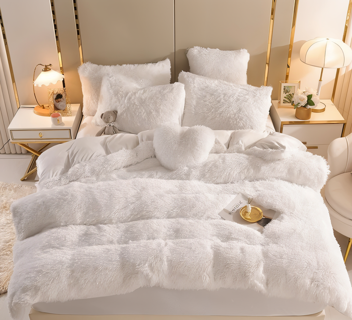 Lisslune | FLUFFUREST – Plush Fleece Bedding Set