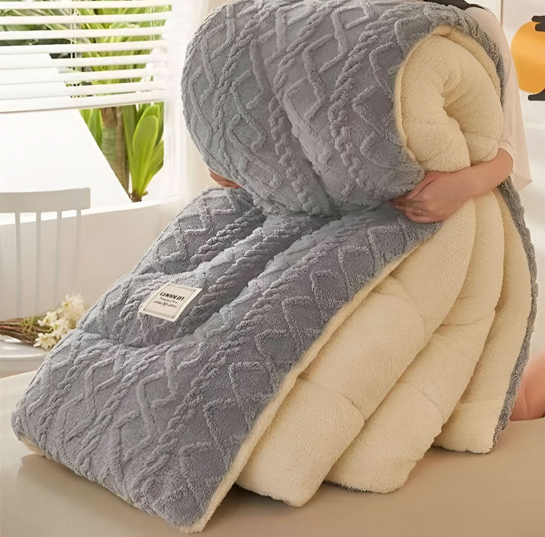 Lisslune | SOFTIQUE - VelvetPlush Reversible Duvet Cover