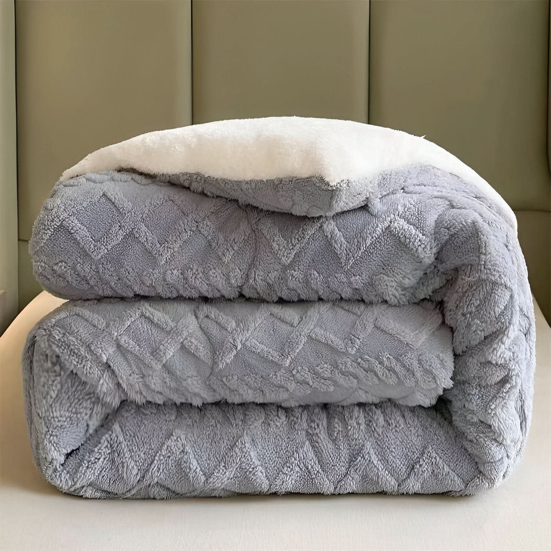 Lisslune | SOFTIQUE - VelvetPlush Reversible Duvet Cover