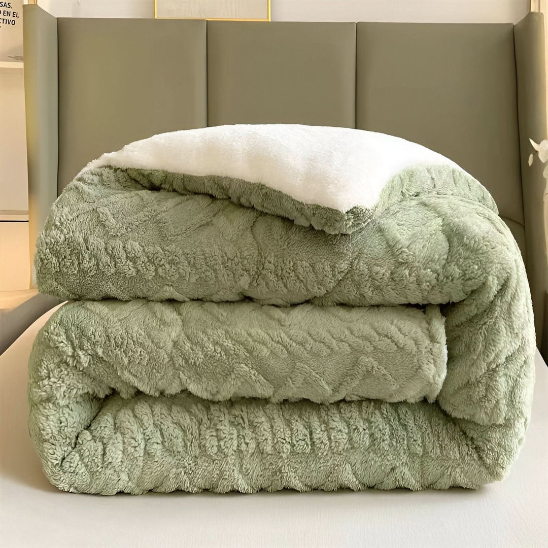 Lisslune | SOFTIQUE - VelvetPlush Reversible Duvet Cover