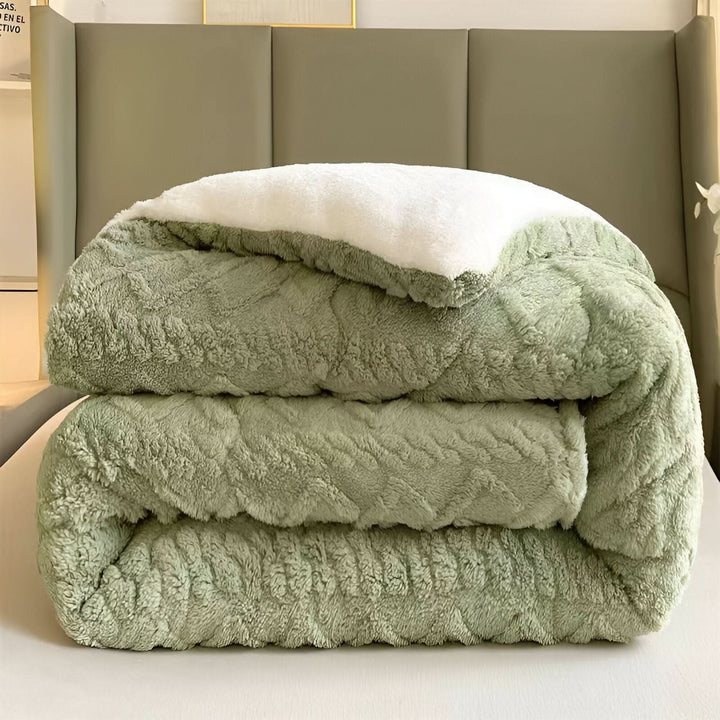 Lisslune | SOFTIQUE - VelvetPlush Reversible Duvet Cover