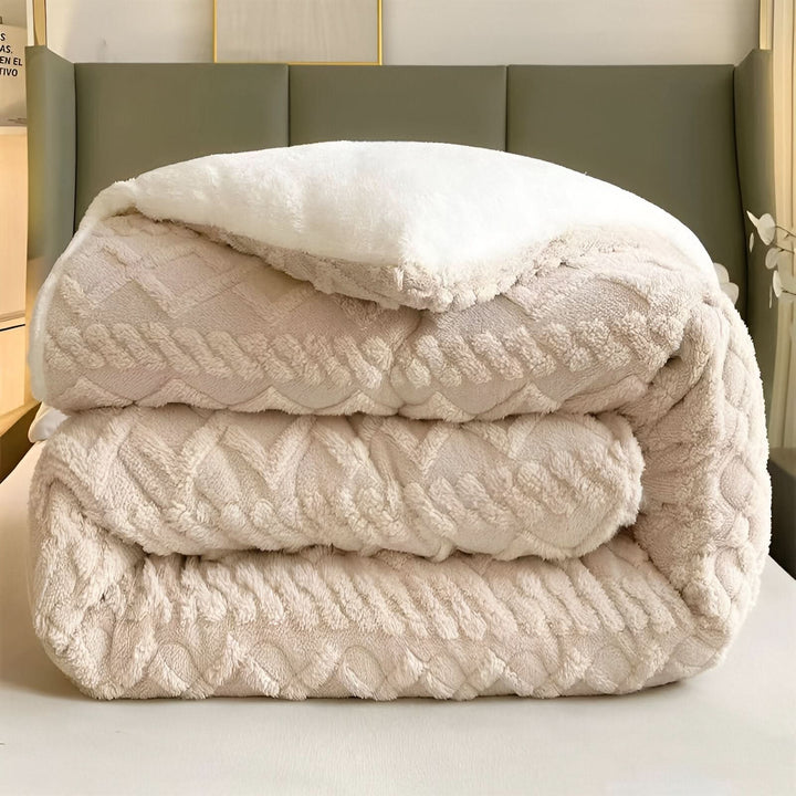Lisslune | SOFTIQUE - VelvetPlush Reversible Duvet Cover