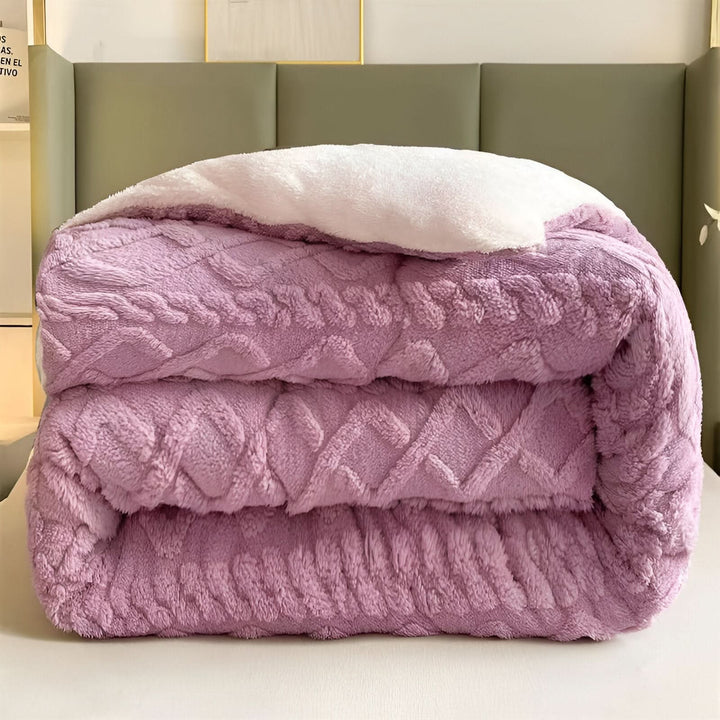 Lisslune | SOFTIQUE - VelvetPlush Reversible Duvet Cover