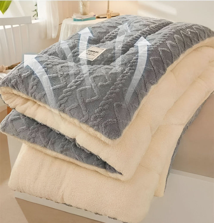 Lisslune | SOFTIQUE - VelvetPlush Reversible Duvet Cover