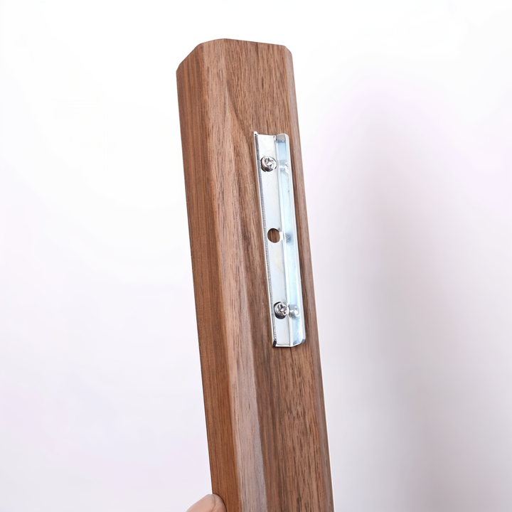 Lisslune | FreshFloret Wall-Mounted Wooden Vase – Solid Beech & Walnut Flower Display