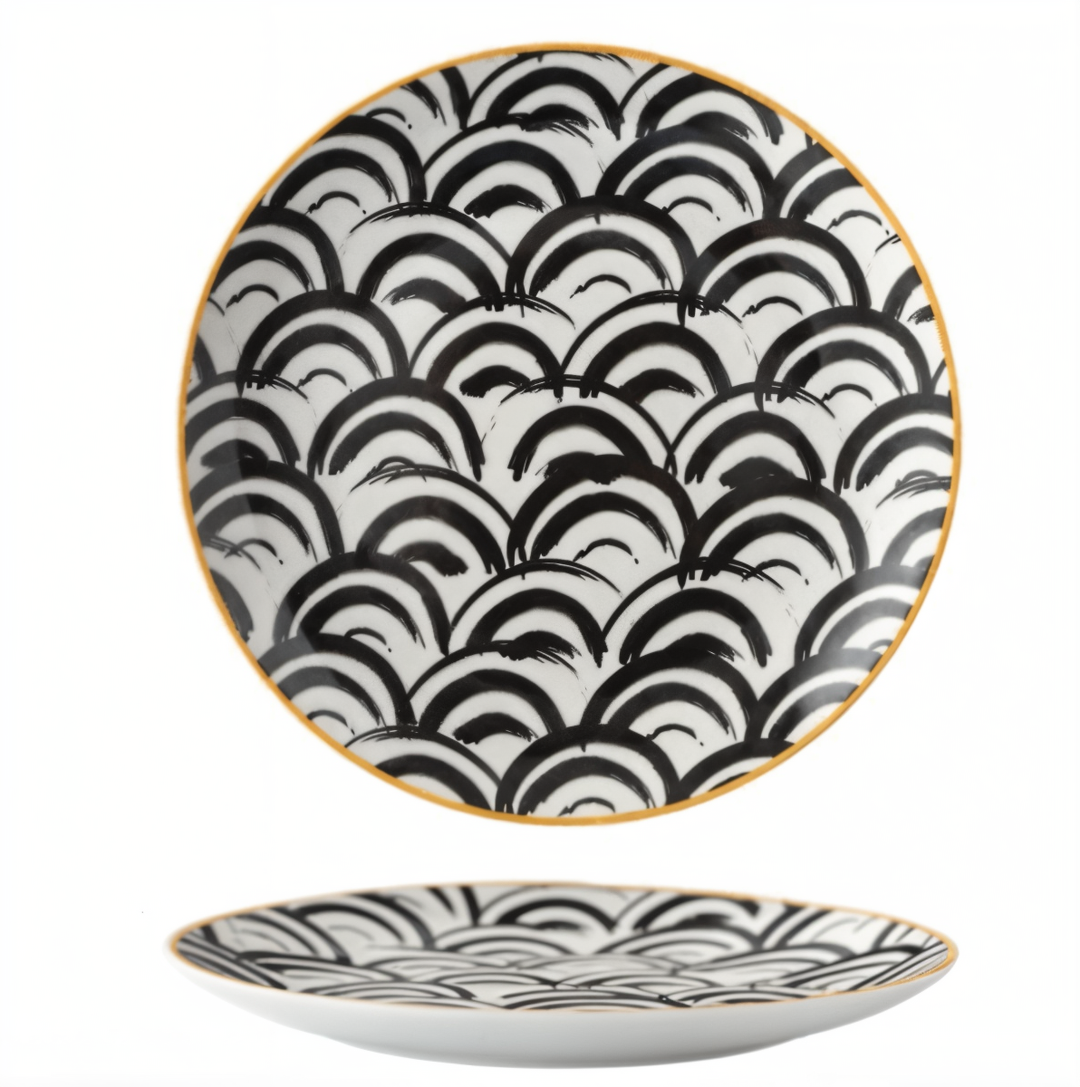 Lisslune | EchoPlates - modern geometric plate collection