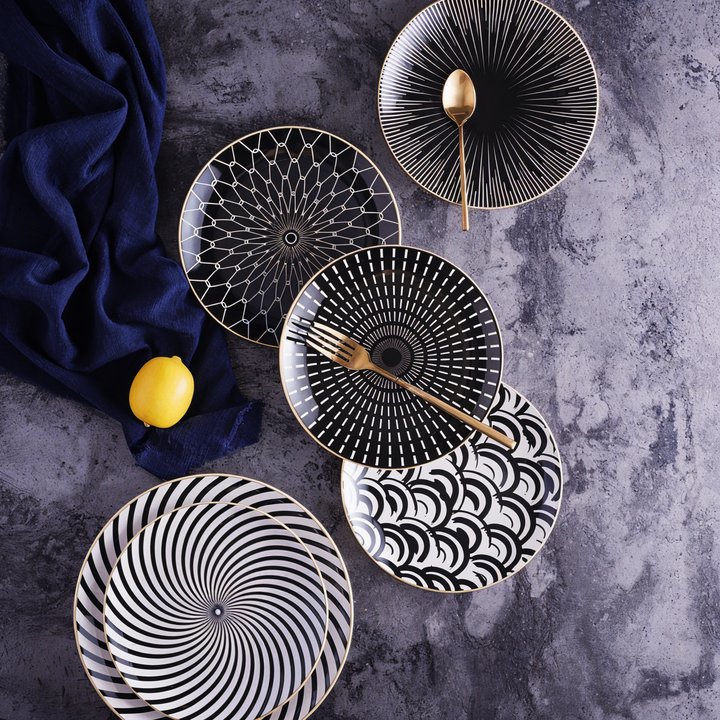 Lisslune | EchoPlates - modern geometric plate collection