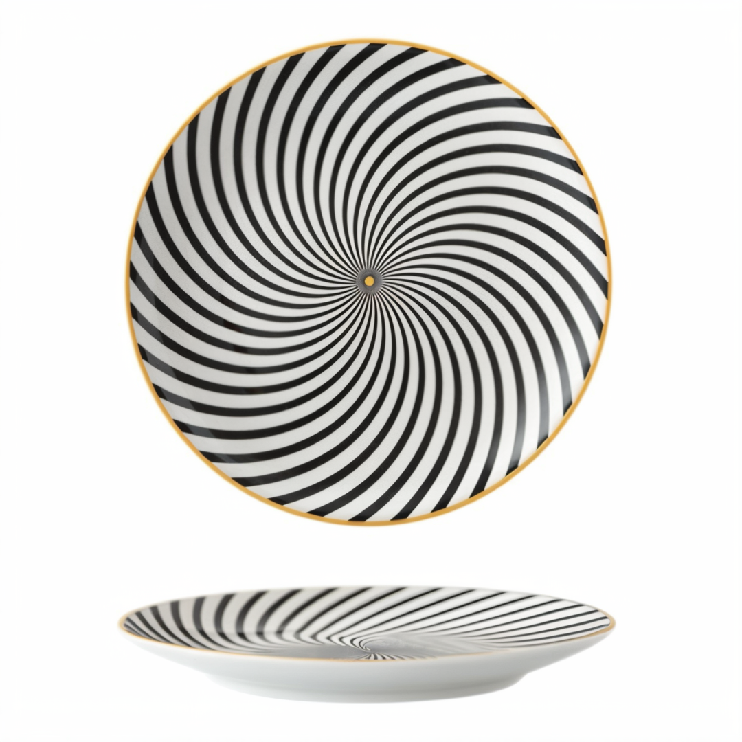 Lisslune | EchoPlates - modern geometric plate collection