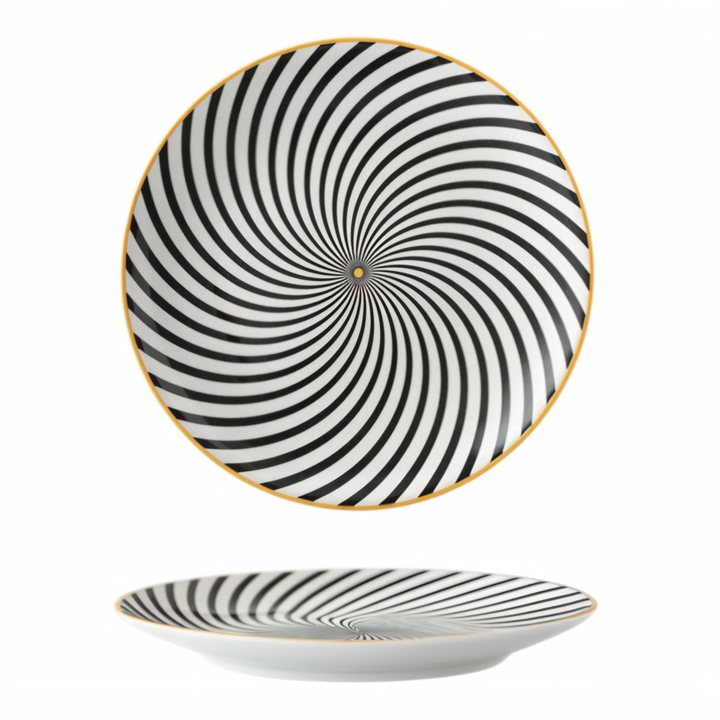 Lisslune | EchoPlates - modern geometric plate collection