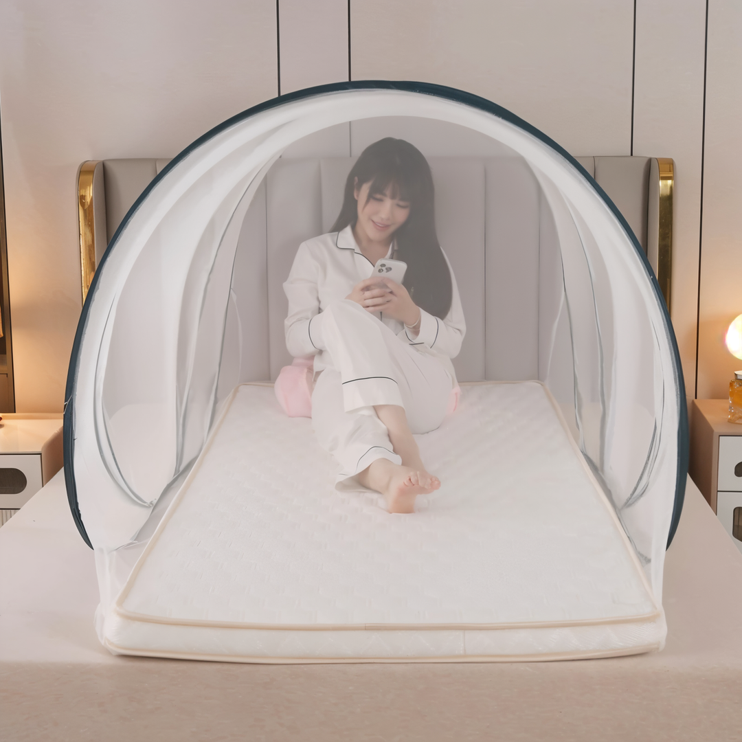 Lisslune | CircleGuard – Foldable Round Mosquito Net in Compact Travel Size