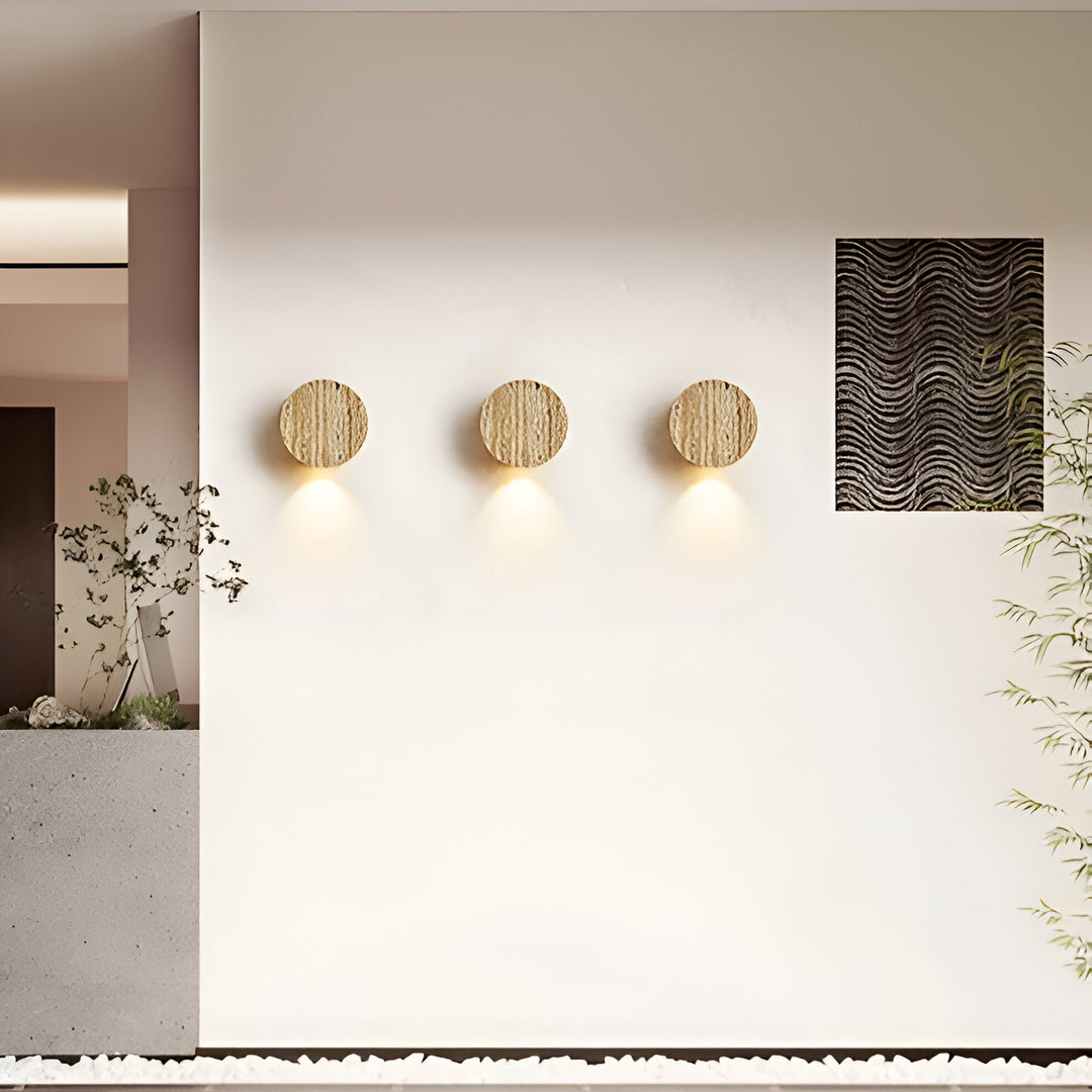 Lisslune | OrbGlow Wabi-Sabi Wall Light with Soft Ambient Light