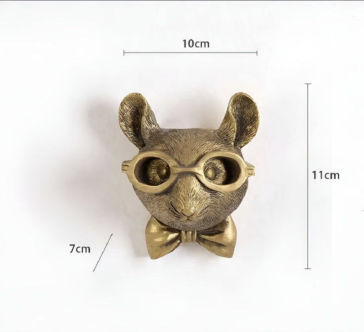 Lisslune | Golden Head - Multifunctional Head Wall Hook Decoration and Wall Storage