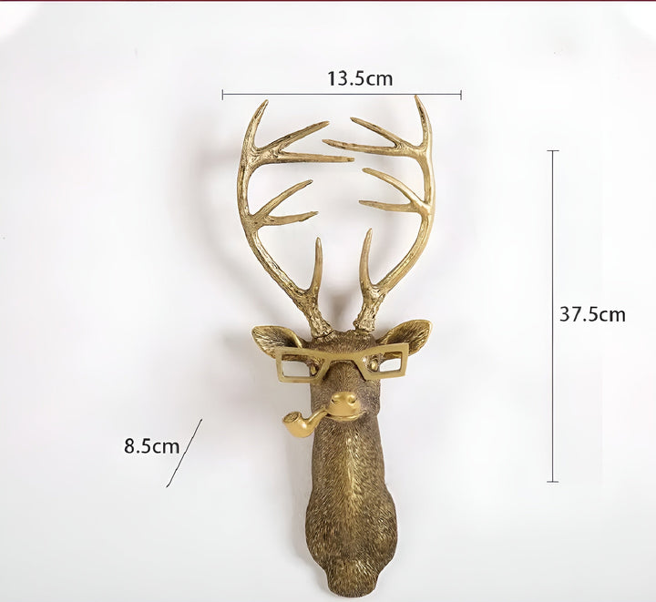 Lisslune | Golden Head - Multifunctional Head Wall Hook Decoration and Wall Storage