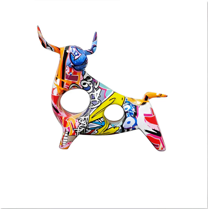 Lisslune | Artistic Cow Figurine