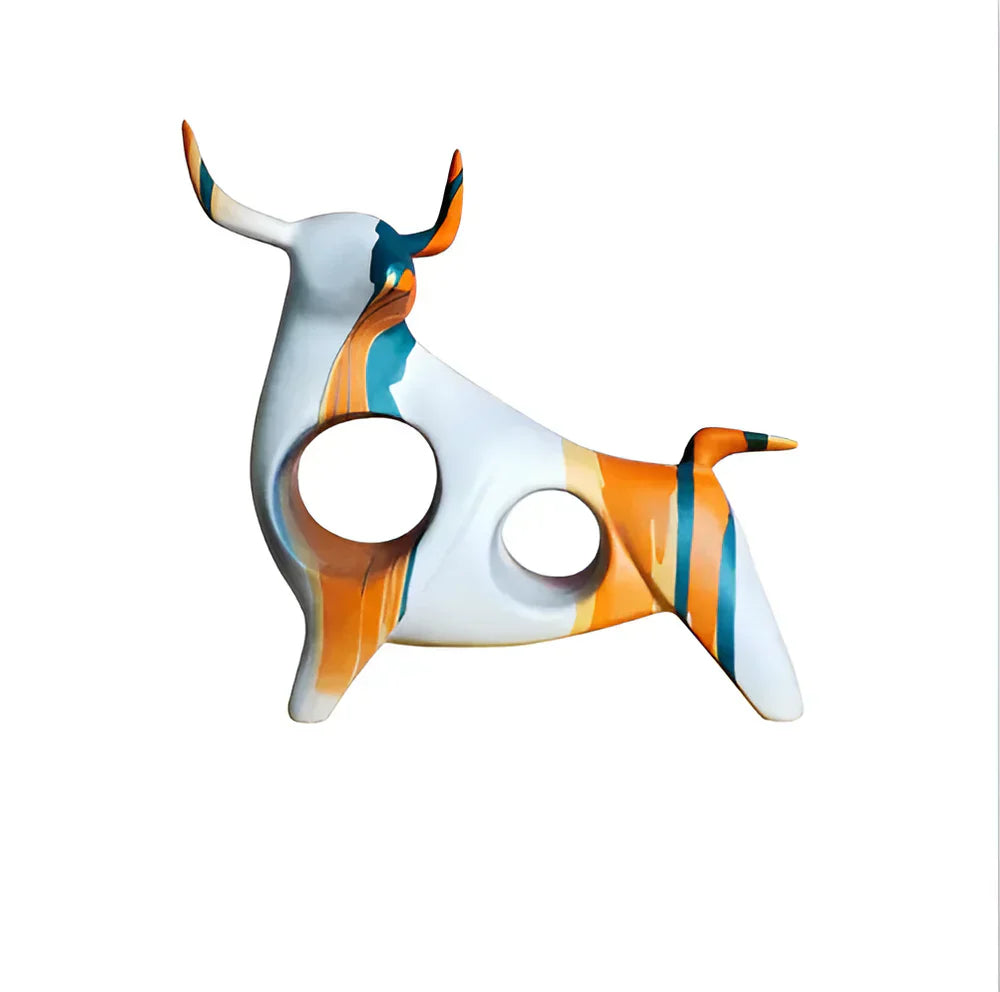 Lisslune | Artistic Cow Figurine
