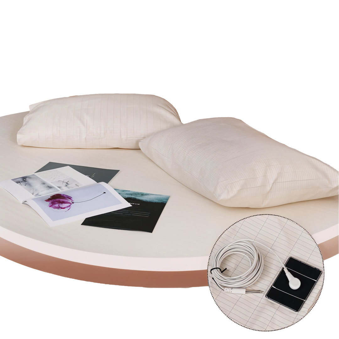 Lisslune | Premium Conductive Grounding Sheet – Fitted Earthing Bed Sheet Single & Double Sizes