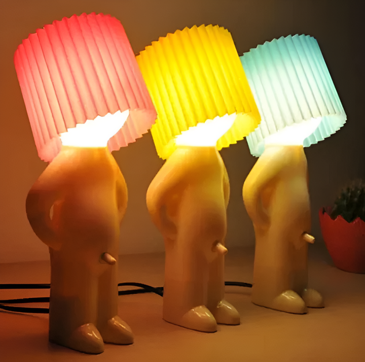 Lisslune | Table lamp - Creative little Shy Boy LED lamp