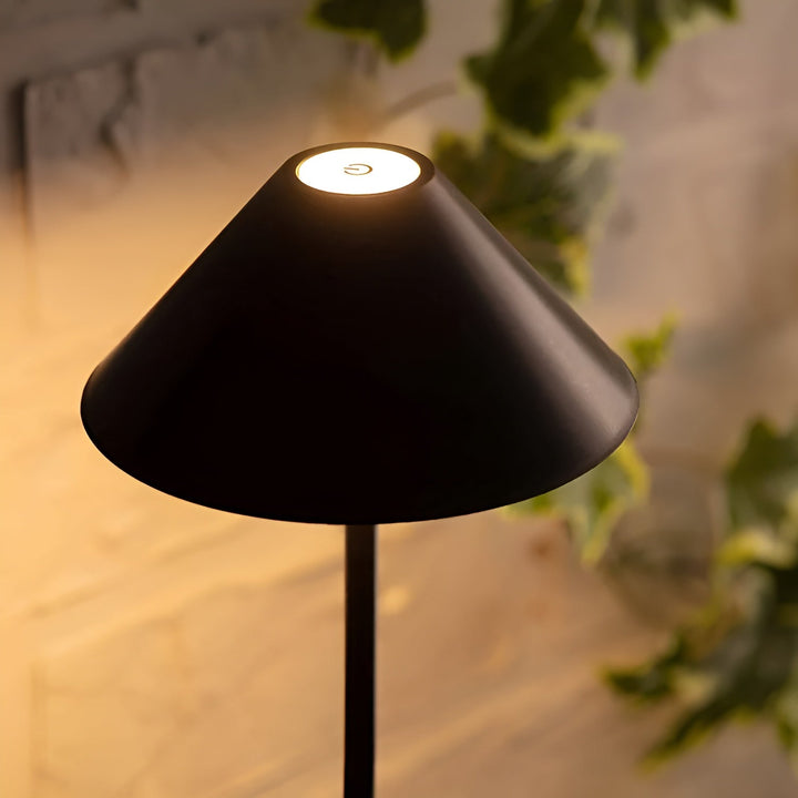 Lisslune | LumiLuxe - Dimmable Nordic Cone LED Table Lamp with Touch Control