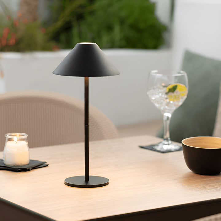 Lisslune | LumiLuxe - Dimmable Nordic Cone LED Table Lamp with Touch Control