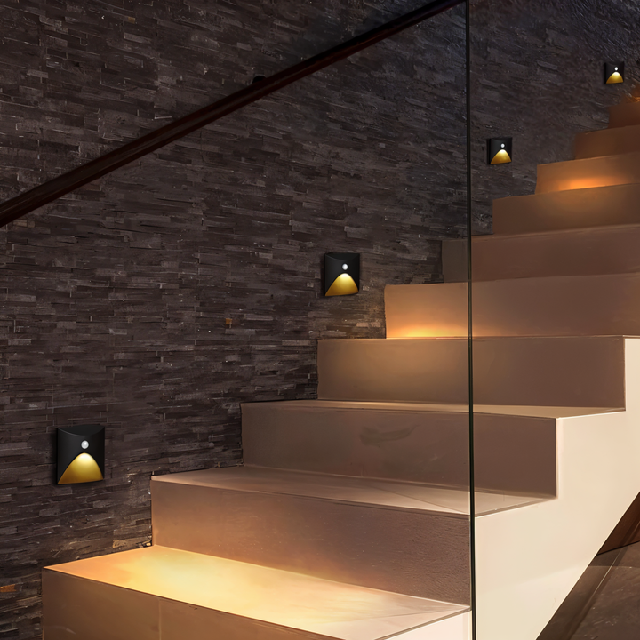 Lisslune | LuminiPath - Waterproof IP65 Wall Light - Indoor and Outdoor Wall Light - Motion Sensor Wall Light LED