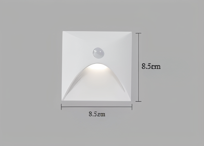 Lisslune | LuminiPath - Waterproof IP65 Wall Light - Indoor and Outdoor Wall Light - Motion Sensor Wall Light LED