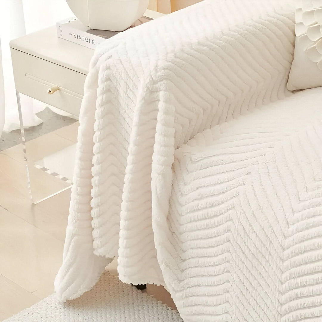 Lisslune | LuxuraWrap Sofa Cover – Non‑Slip Pet‑Friendly Couch Protector