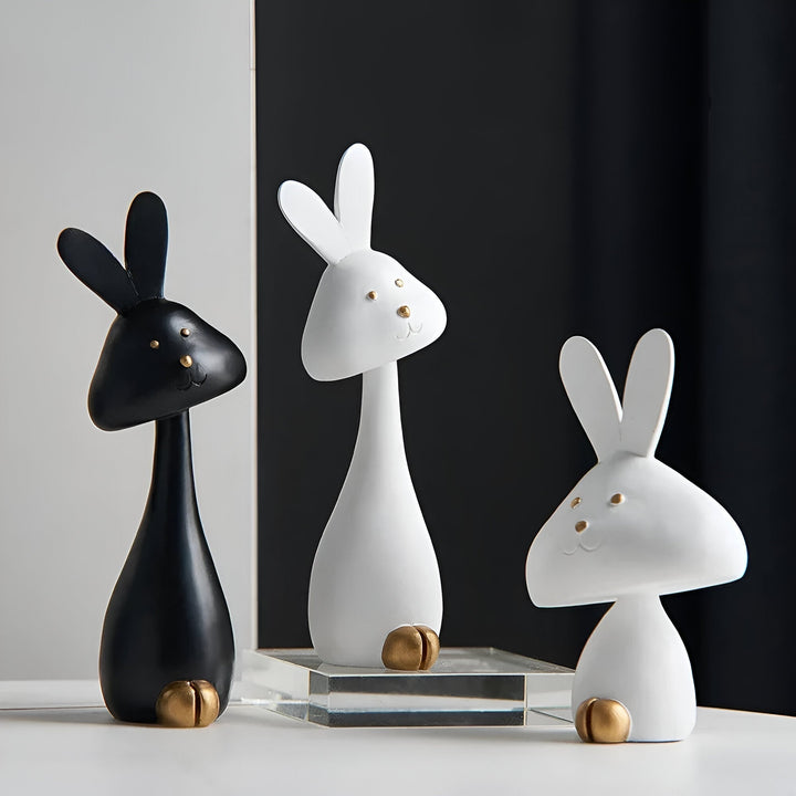 Lisslune | DecoPaws Elegant Animal Figures for Modern Table Decoration