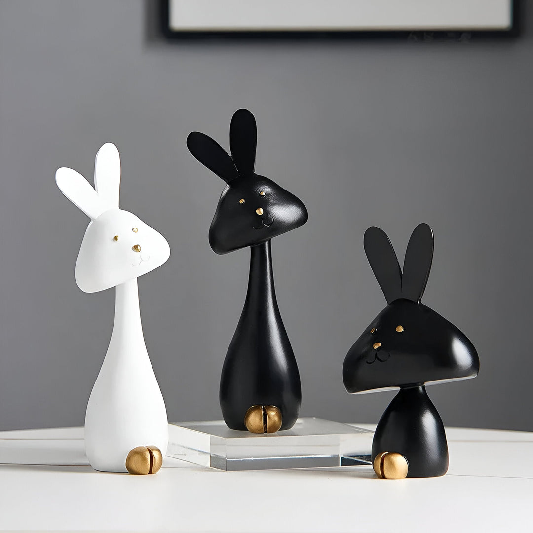 Lisslune | DecoPaws Elegant Animal Figures for Modern Table Decoration